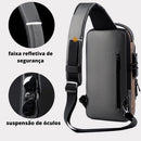 Mochila Anti-Furto com Senha USB Slim Bag
